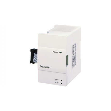 MÓDULO E/S PARA PLC MITSUBISHI, PARA USAR CON SERIE MELSEC FX, 4 ENTRADAS TIPO ANALÓGICO