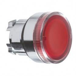 CABEZA PULSADOR LUMINOSO RASANTE LED ROJO ZB4BW34 TELEMECANIQUE